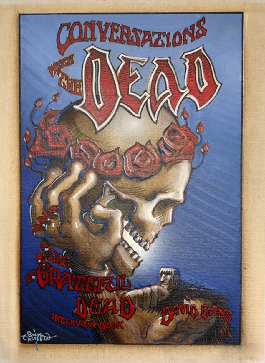 "Conversations with the Dead" book by David Gans cover art