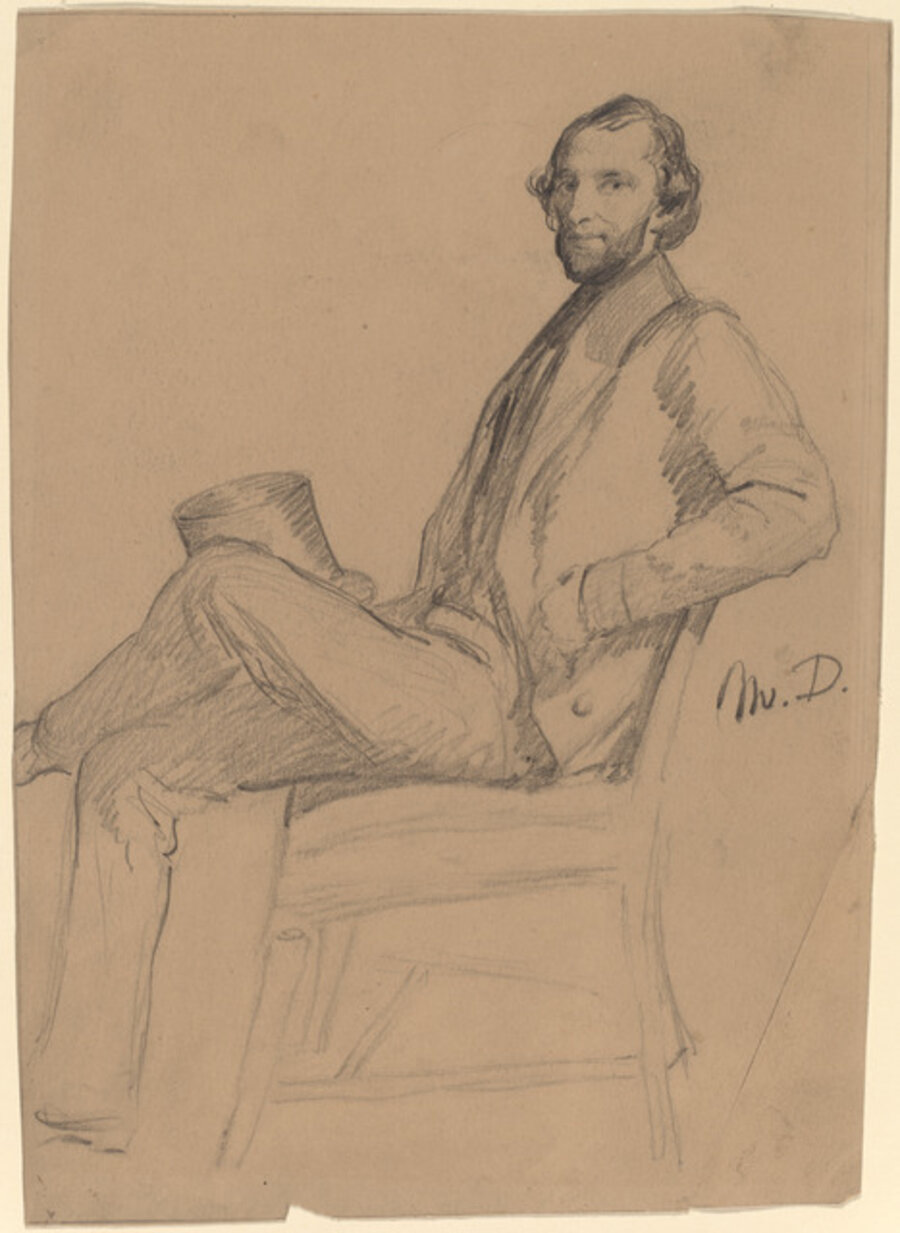 Seated Study of M.D.