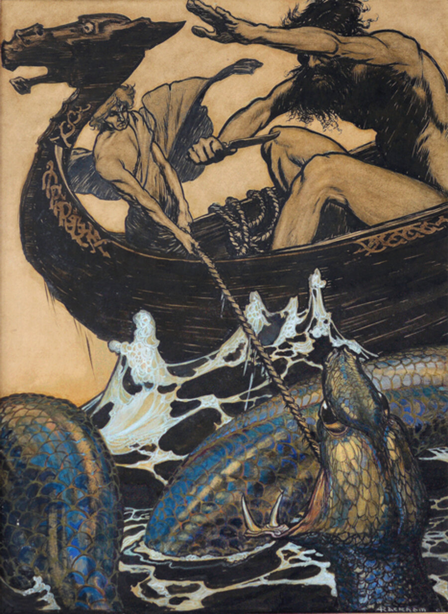 Sea Battle - (Stories from the Edda),