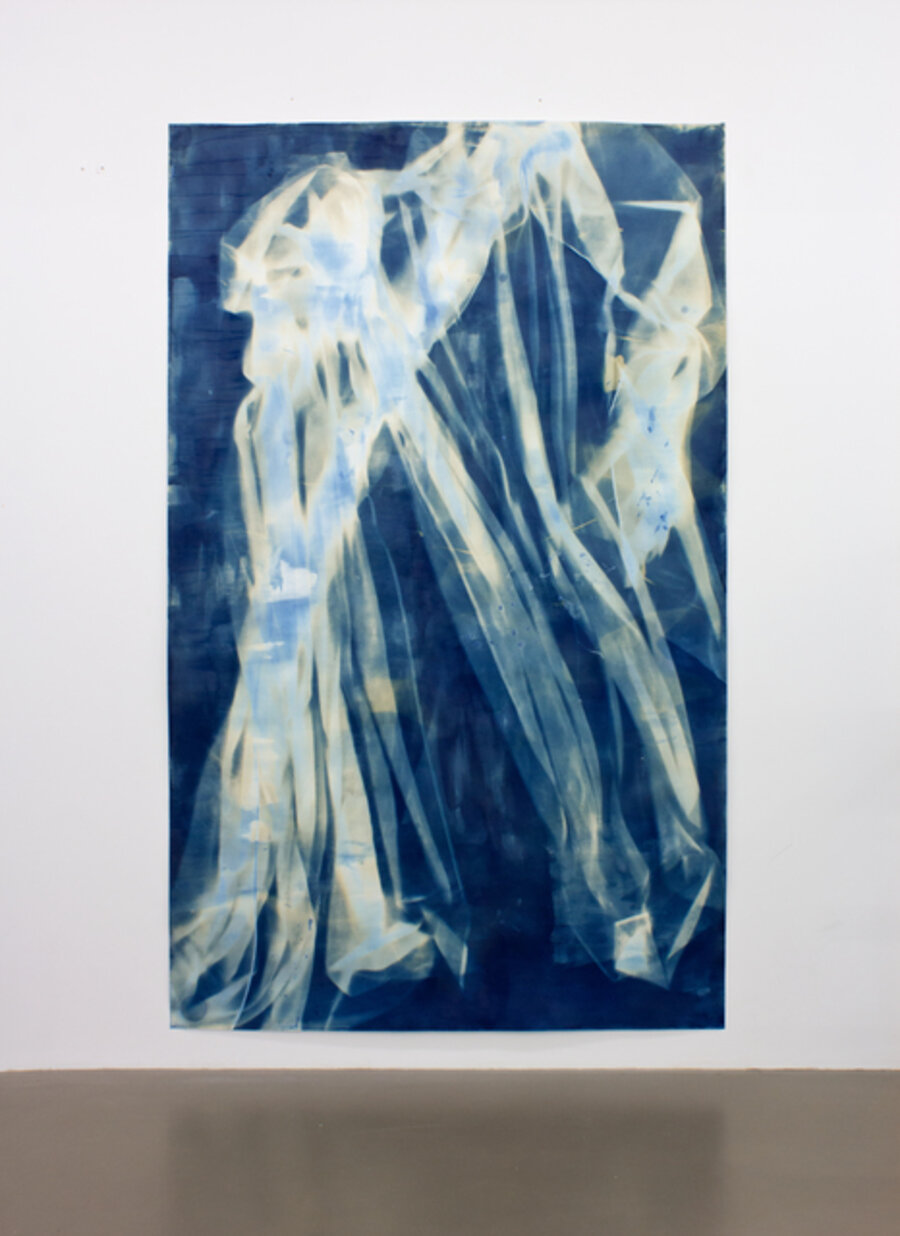 Vorhang Blau 16