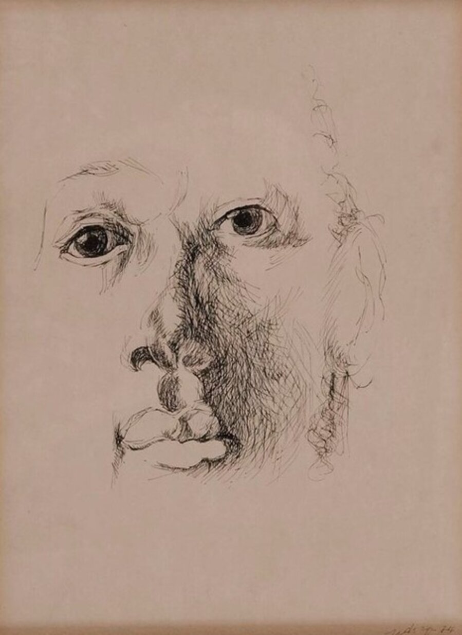 Portrait of the artist's father