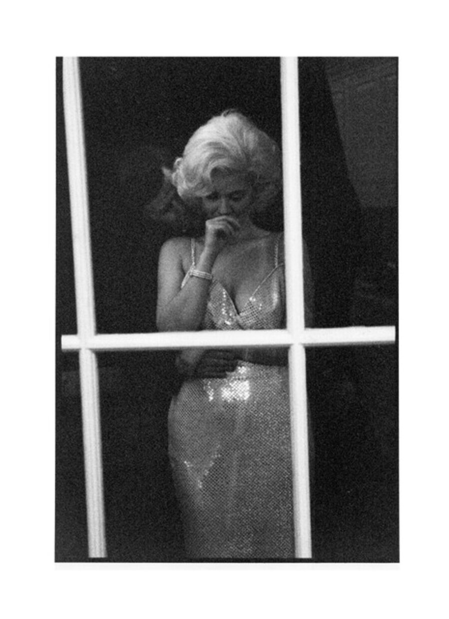 Marilyn Looking Through the Window