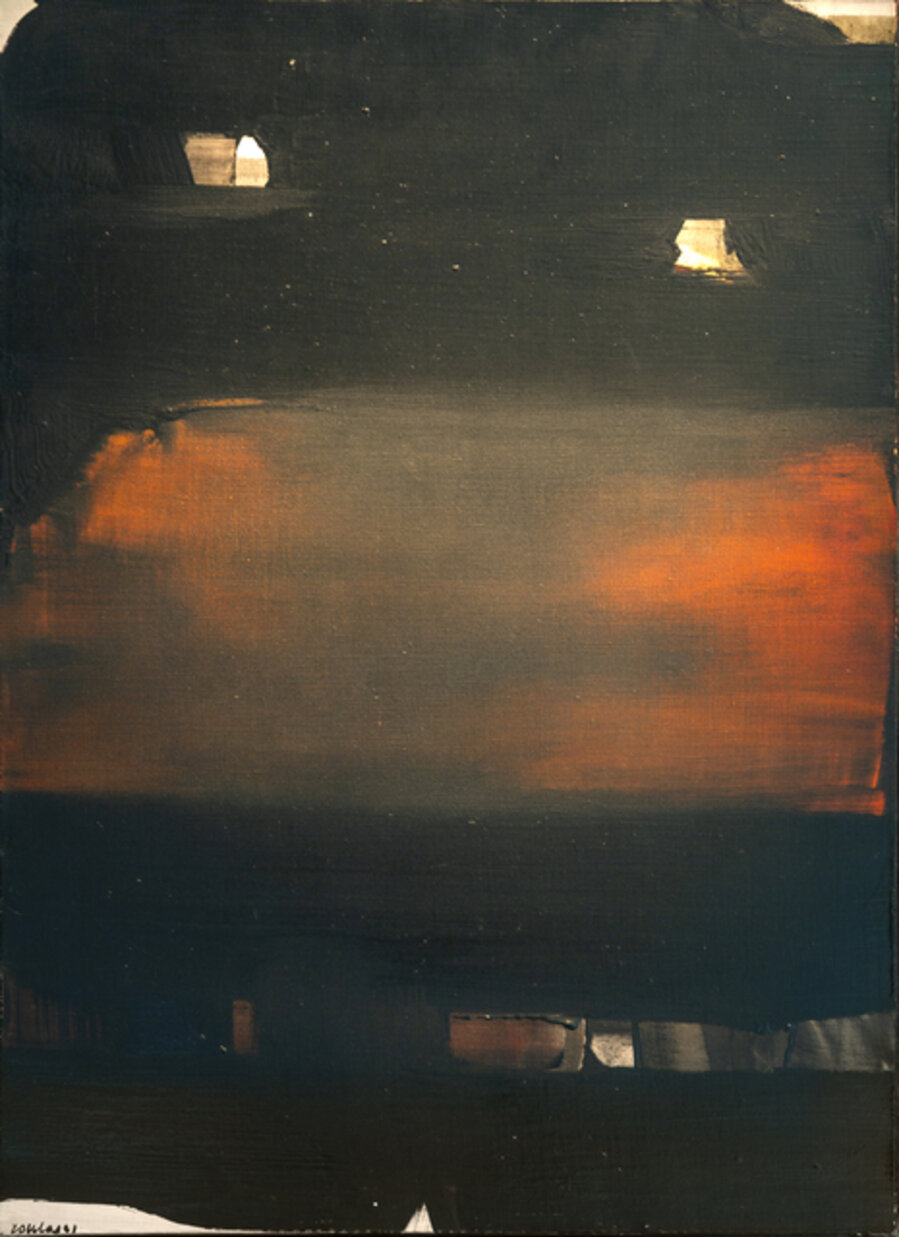 Peinture 80 x 60 cm, 8 Juin 1969