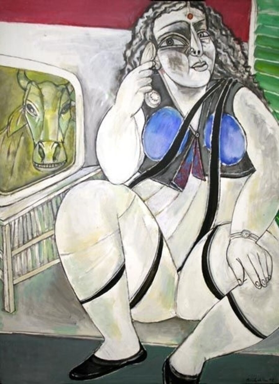 Woman on Phone