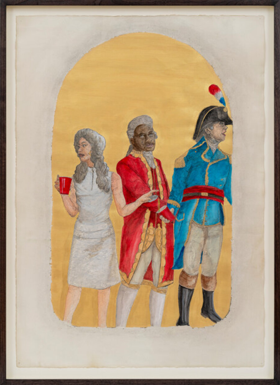 Scene from the Treaty of Singapura 1799. Or, The Poisoners