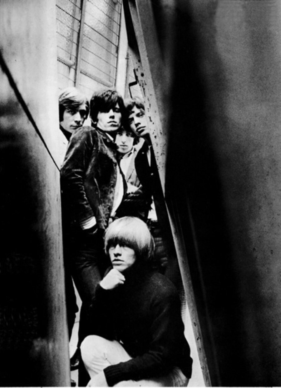 The Rolling Stones. “Out of Our Heads” Cover (U.S. Title: “December’s Children.”) Ormond Yard. This image became my first cover for the band, and was the fulfilment of a dream for me at the age of 18! The original negative for this image was lost years ago
