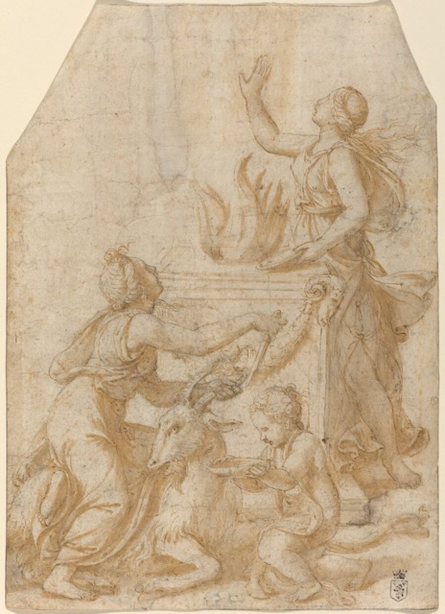 The Sacrifice of a Goat to Jupiter