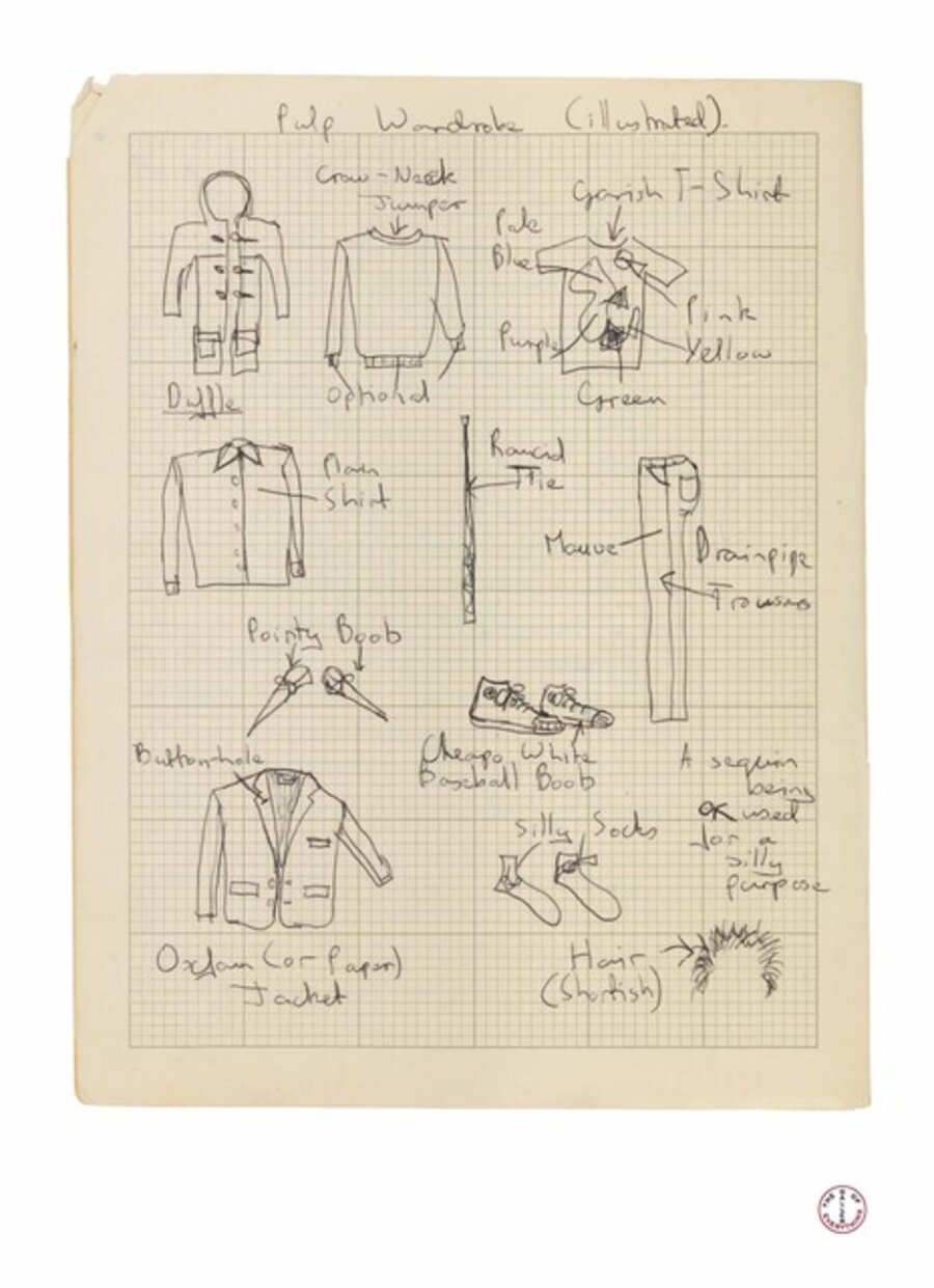 1980 Exercise Book/ Pulp Wardrobe (p 4)