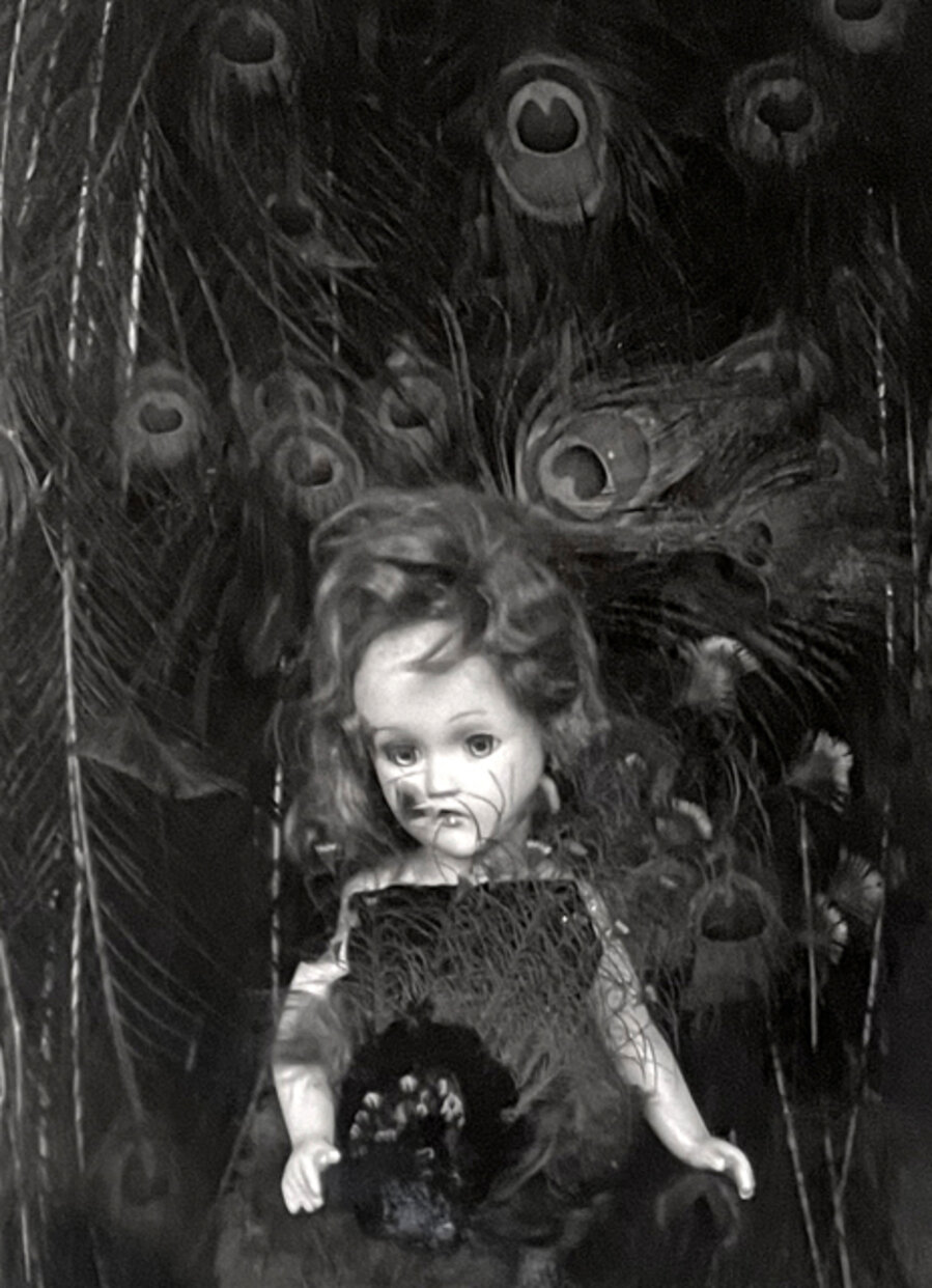 Doll with Paisley Cloth, Boston, MA