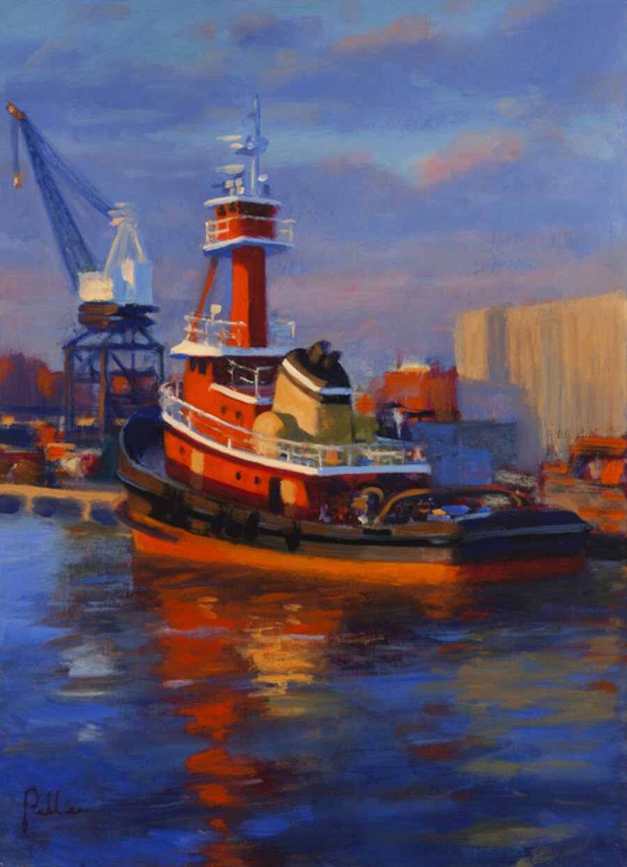 Tug at Sunset