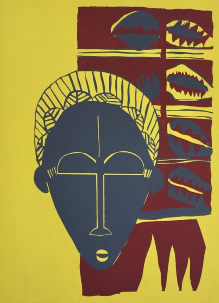 Baule African Mask