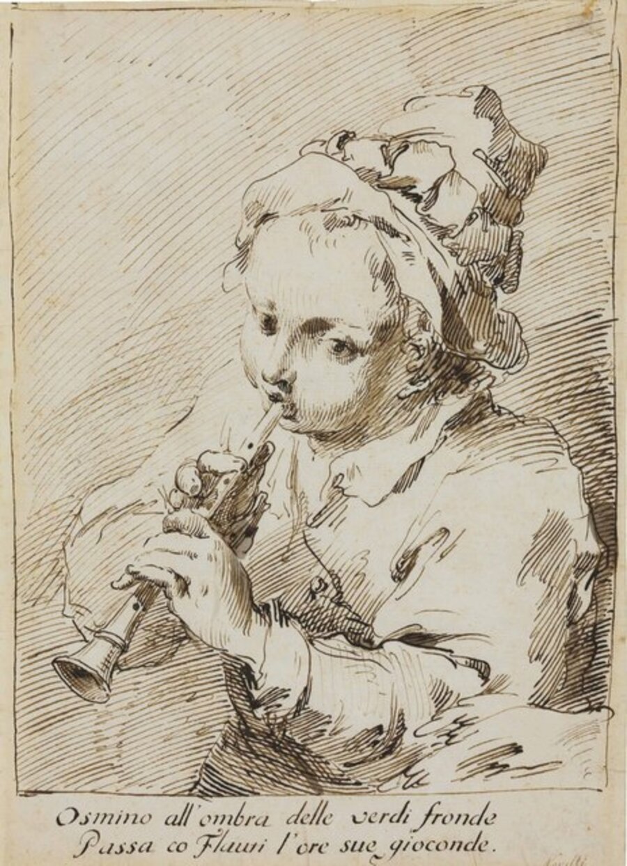 The little flute player