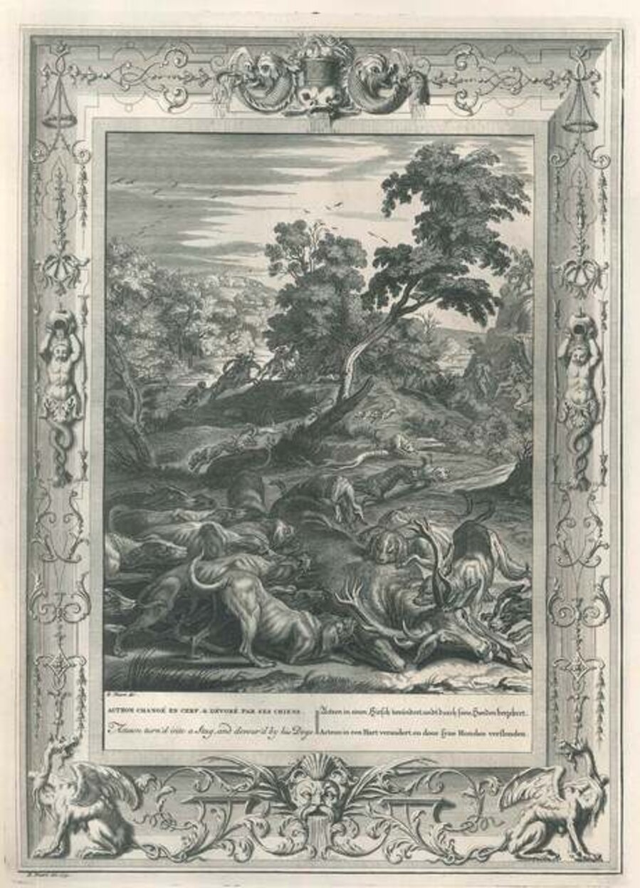 Acteon, from "Le Temple des Muses"