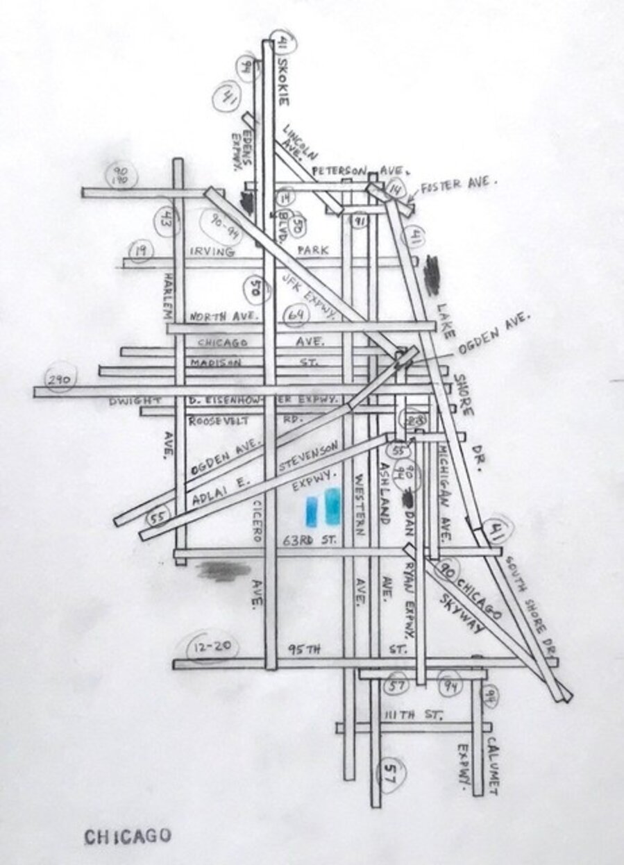 Chicago (Stick Map Study)