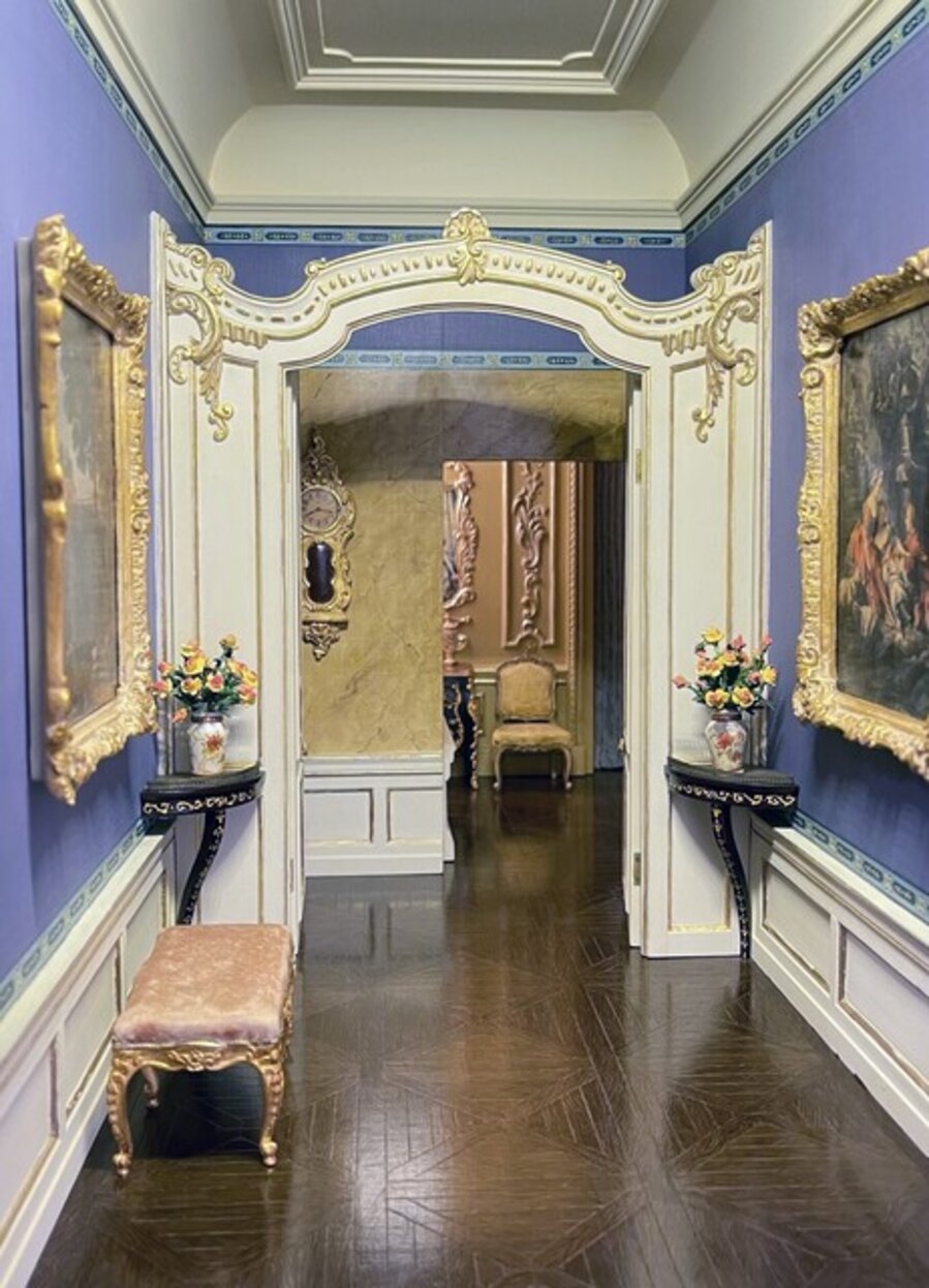 German Baroque Hallway, Mid-18th Century