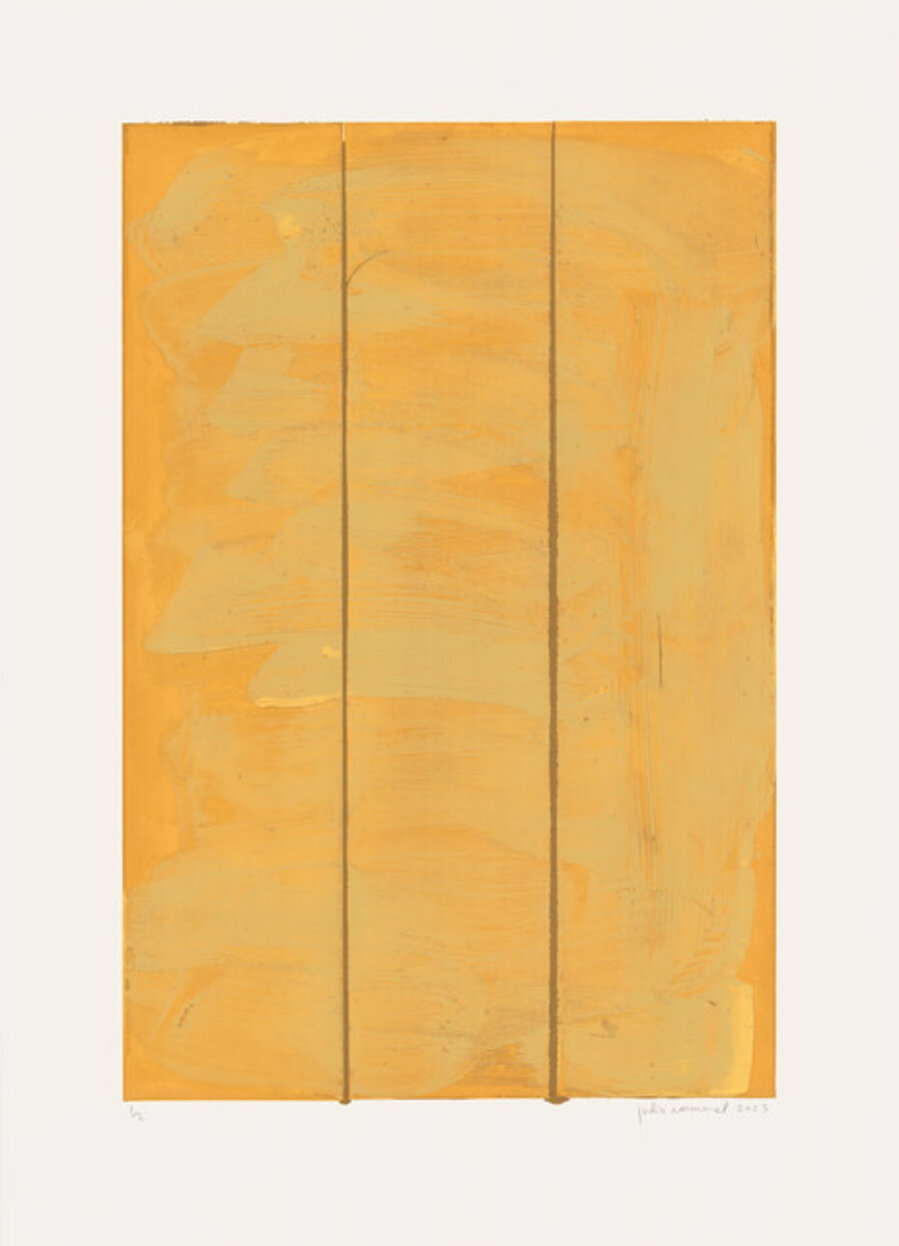 Untitled (yellow/ochre I)