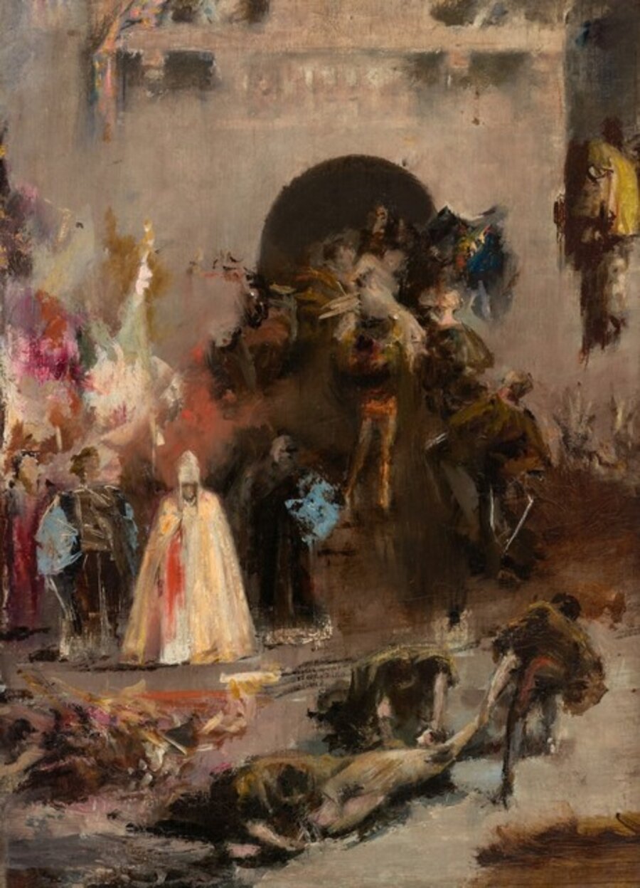 Scene from the Spanish Inquisition
