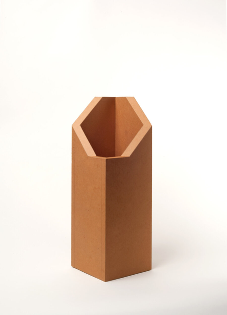Cardboard sculpture