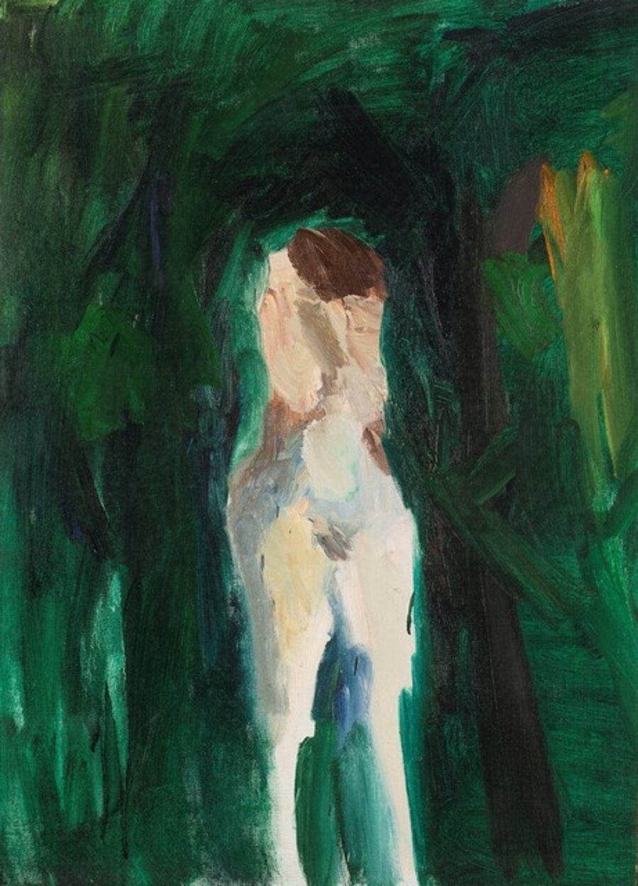 Nudo nel verde