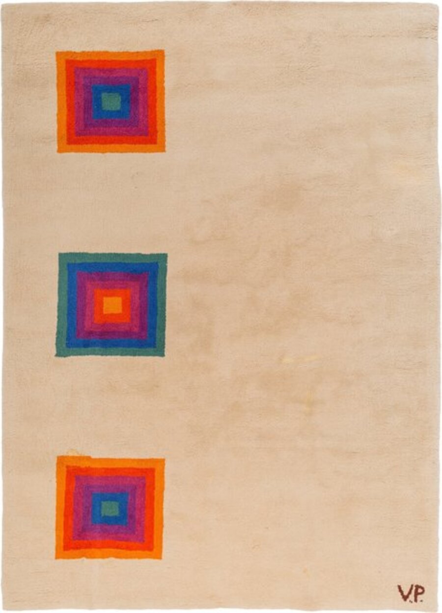 Concentric Squares Tapestry