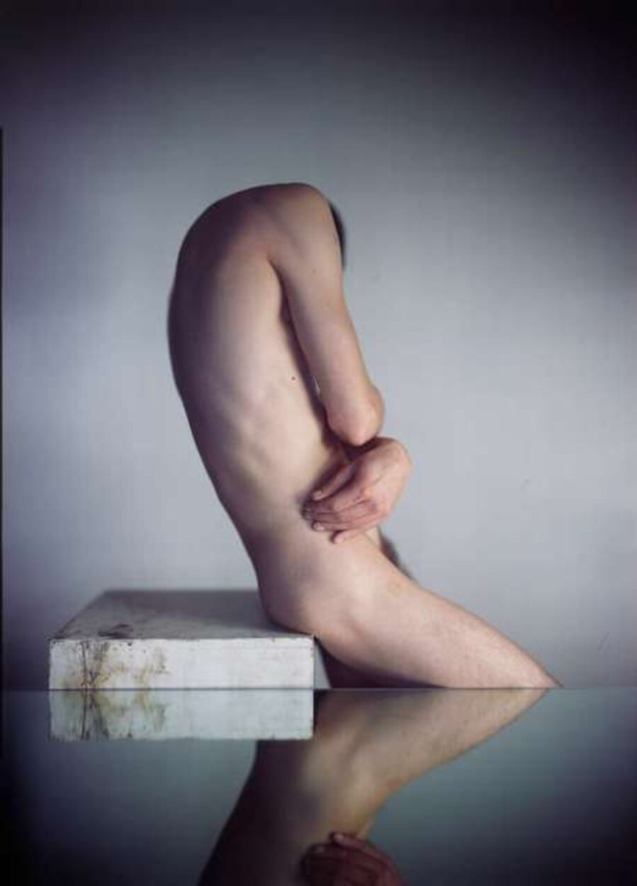 Headless Man with Mirror