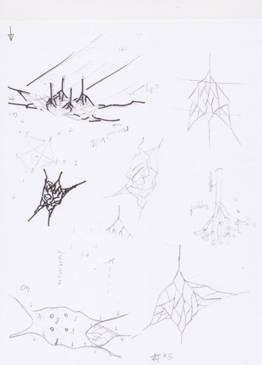 Sketch for a Bridge in Tasmania IV
