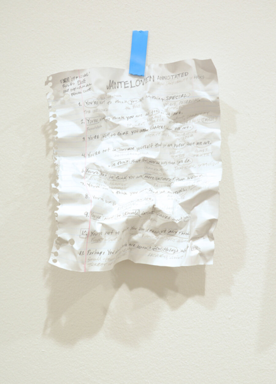 Janteloven Annotated