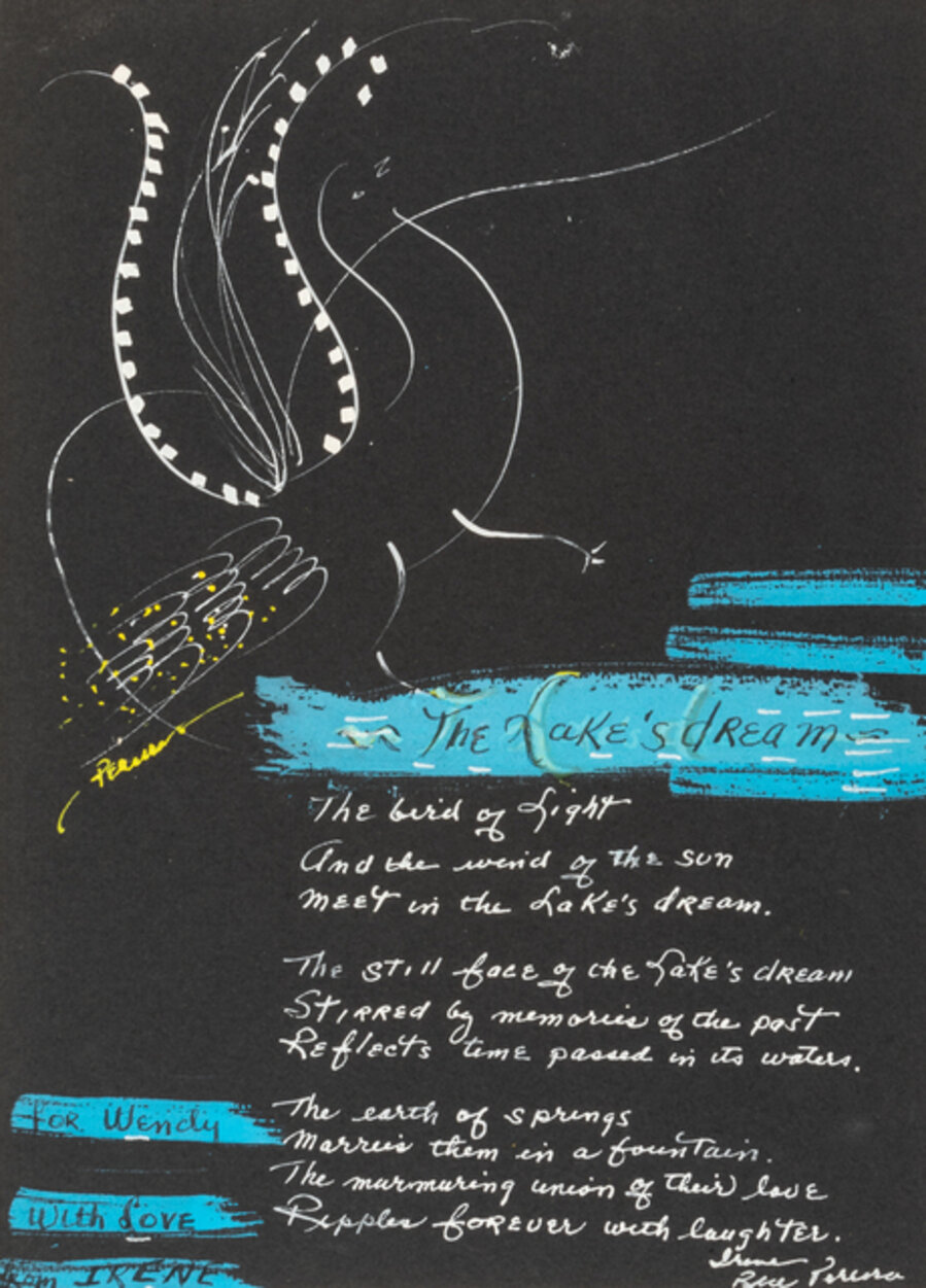 A Group of Three Works: The Hand That Drives the Heart, Dear Toni, and The Lake's Dream