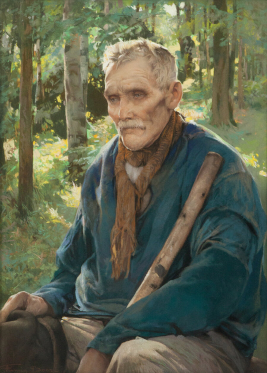 Vieux paysan du Condroz (Old farmer from the Condroz)