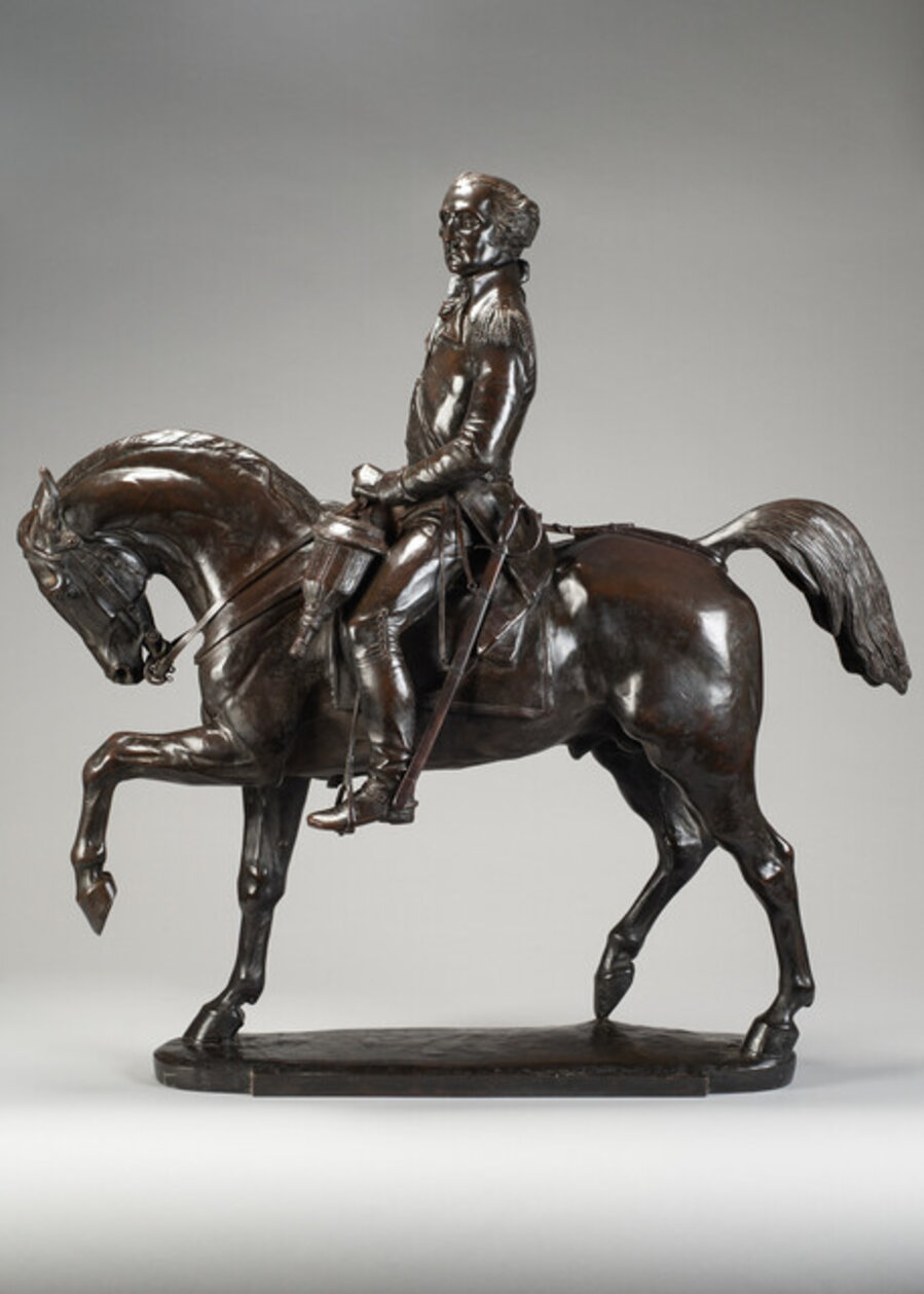 George Washington on Horseback