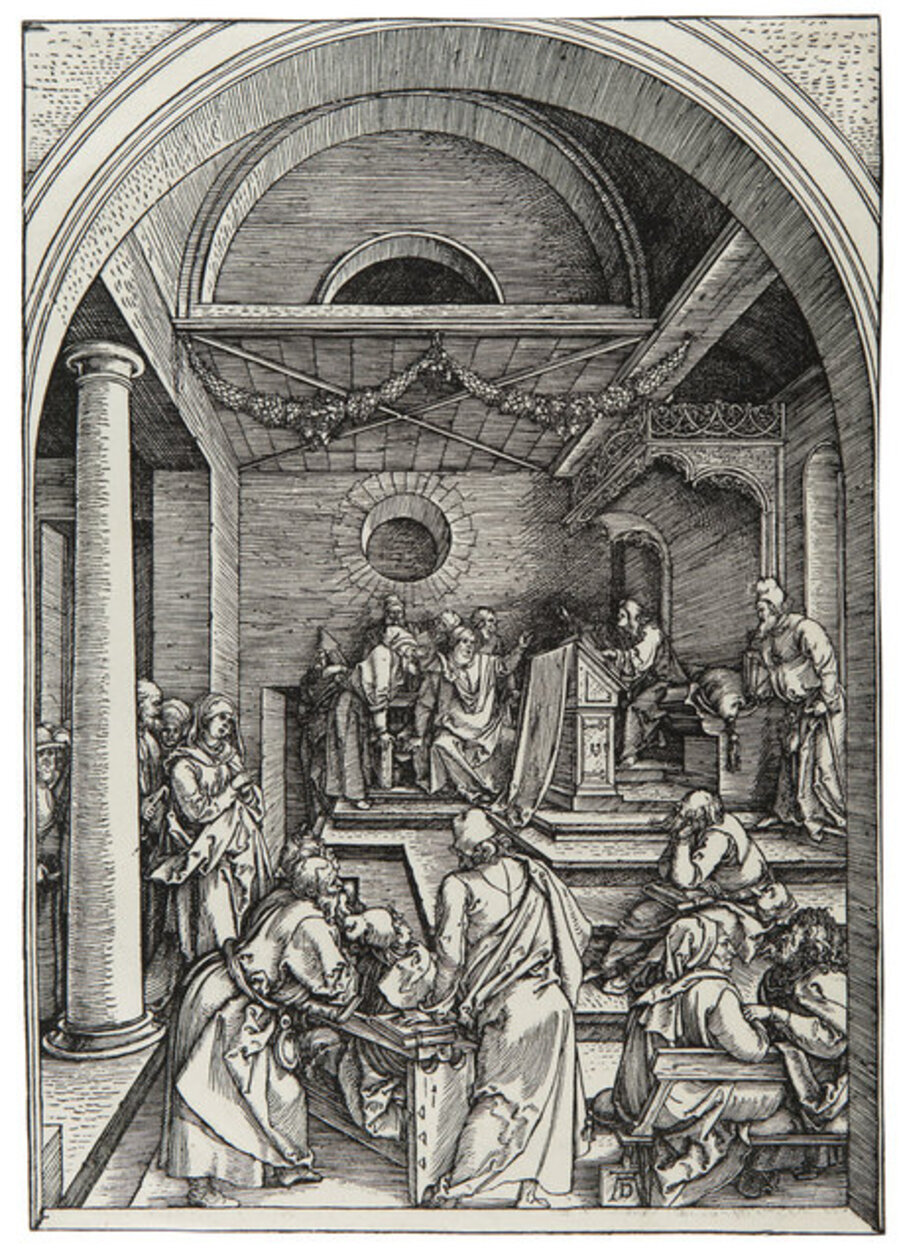 Der zwölfjährige Jesus im Tempel – Christ among the Doctors