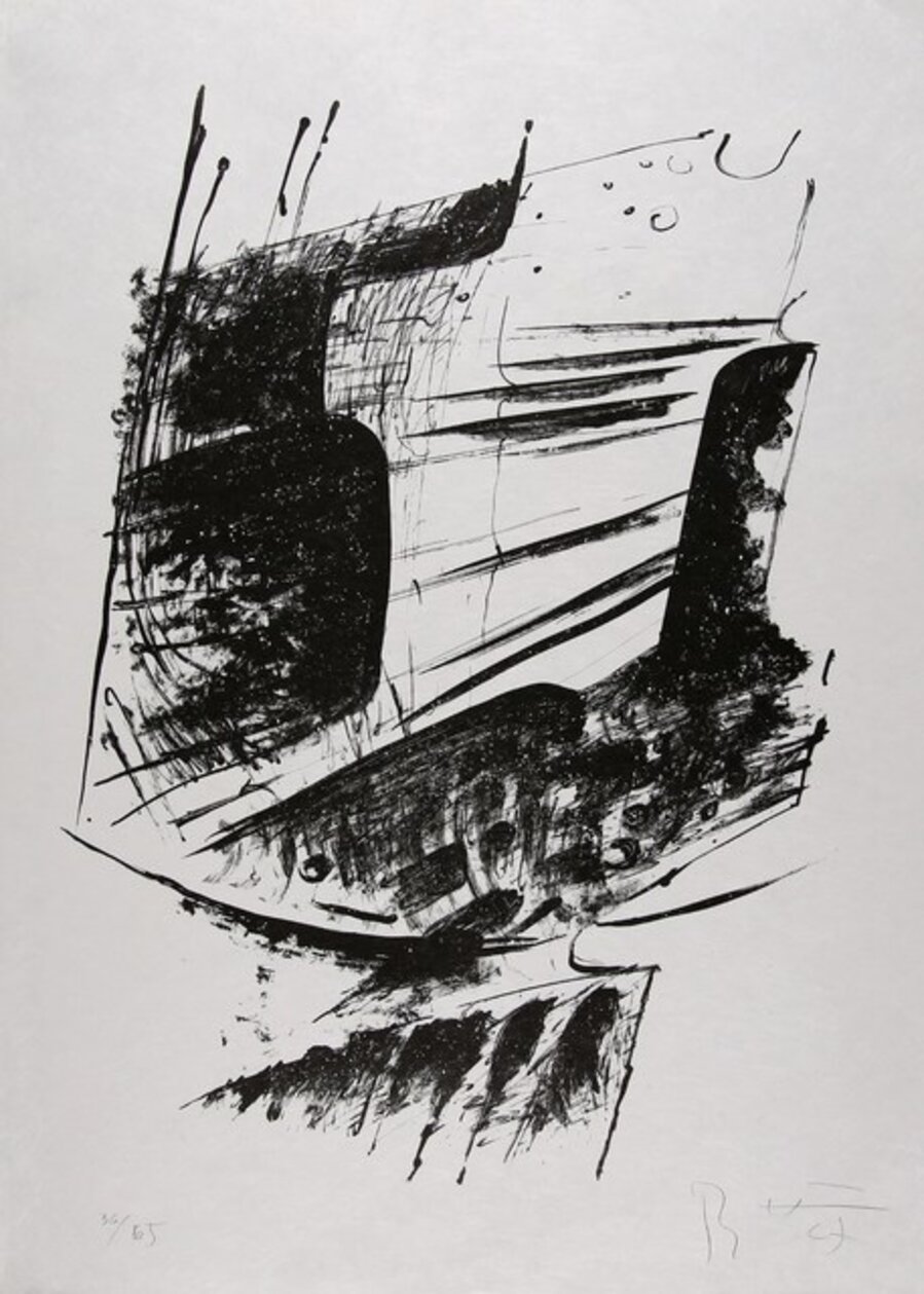 Untitled Abstract Expressionist Composition