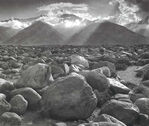 Mount Williamson, Sierra Nevada, from Manzanar, CA