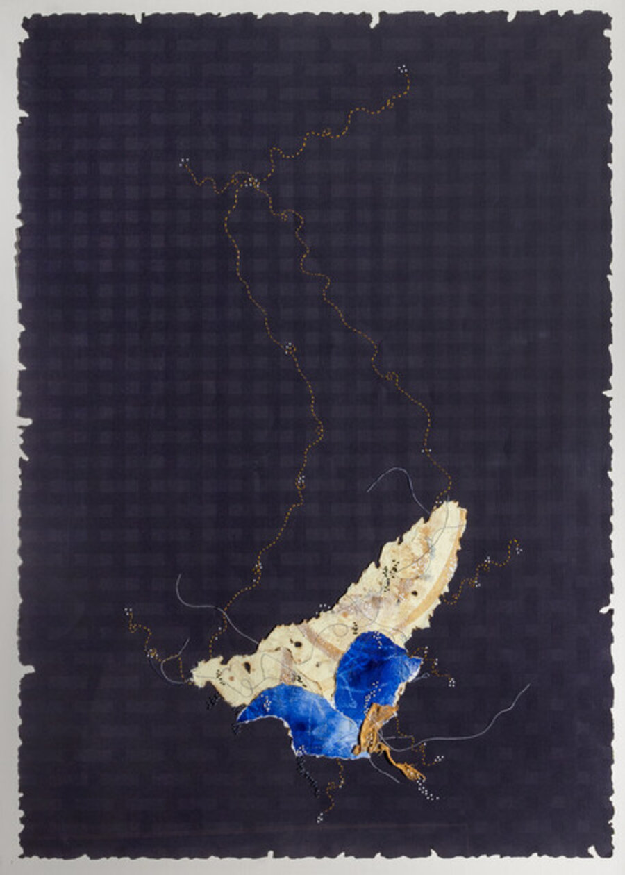 Embroidered silence