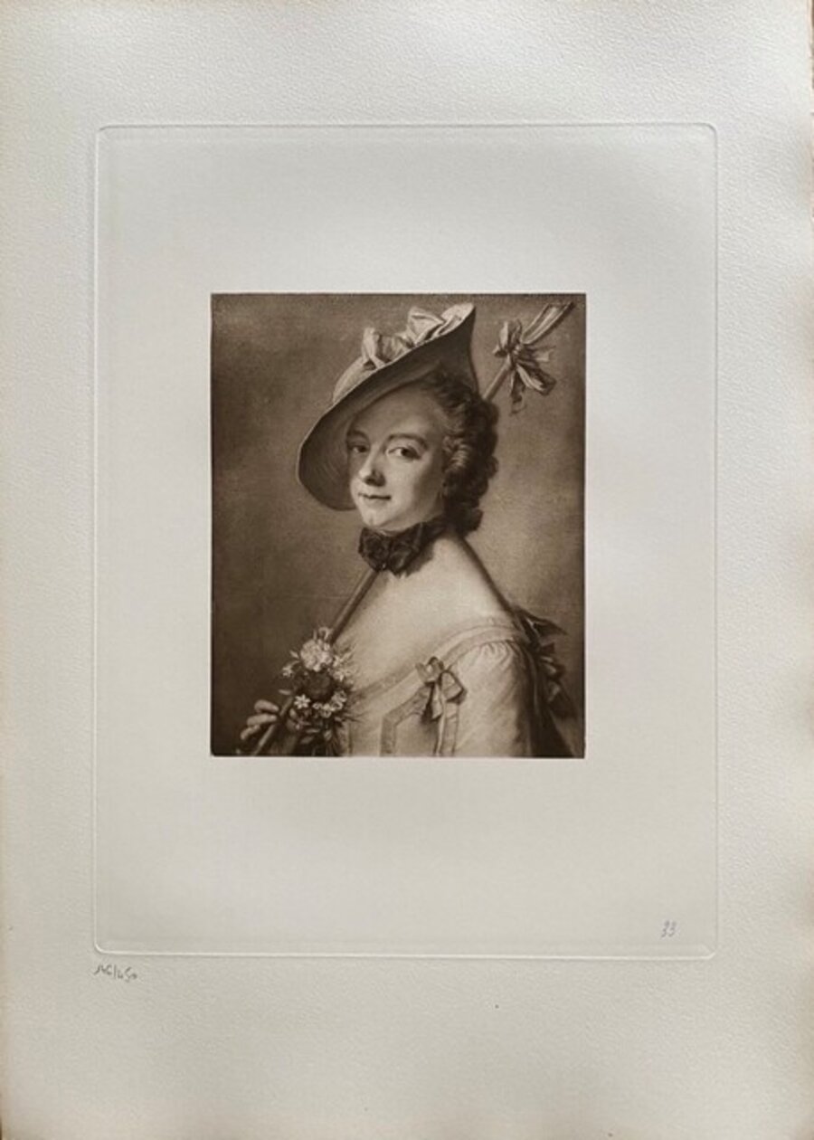 Portrait de Mme de Pompadour