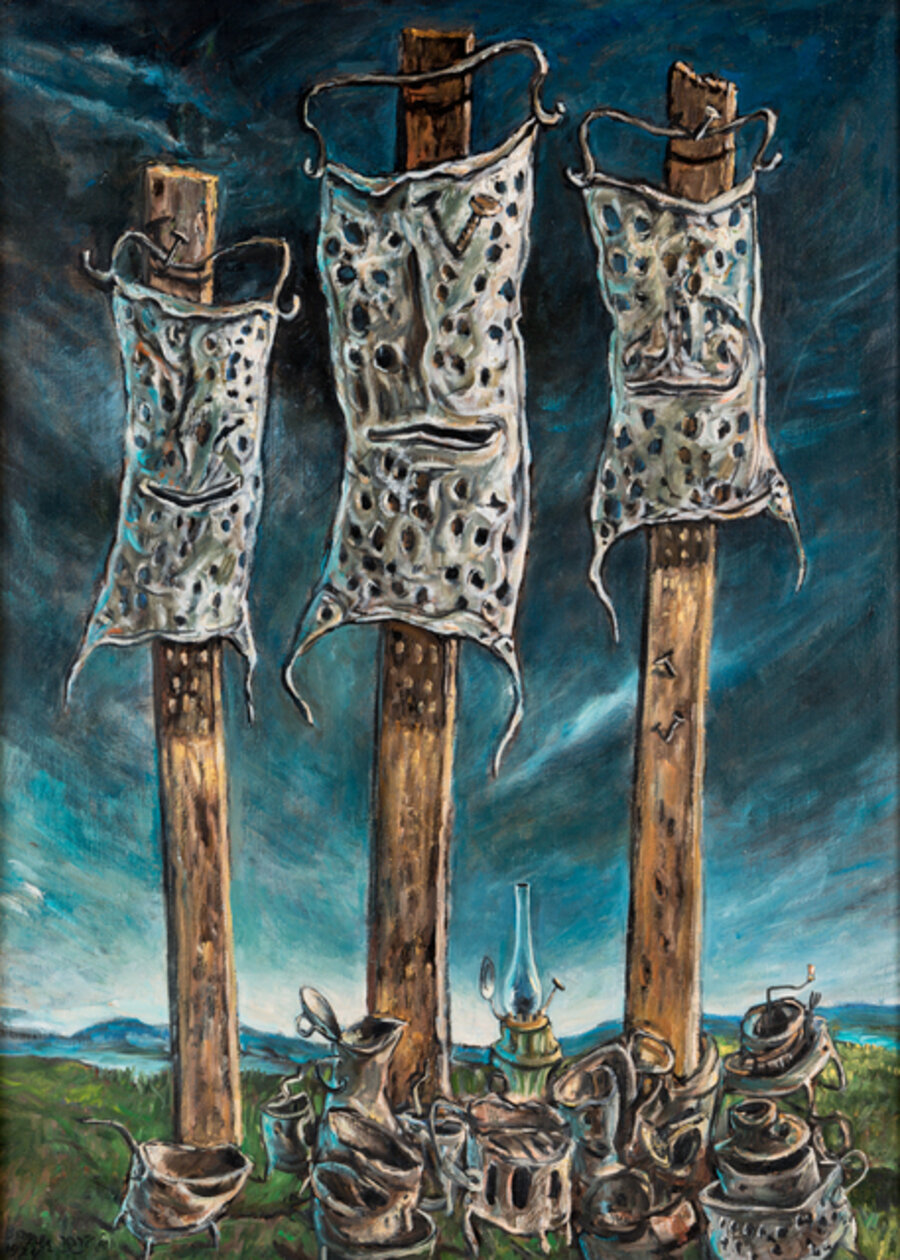 The Three Pole Sitters