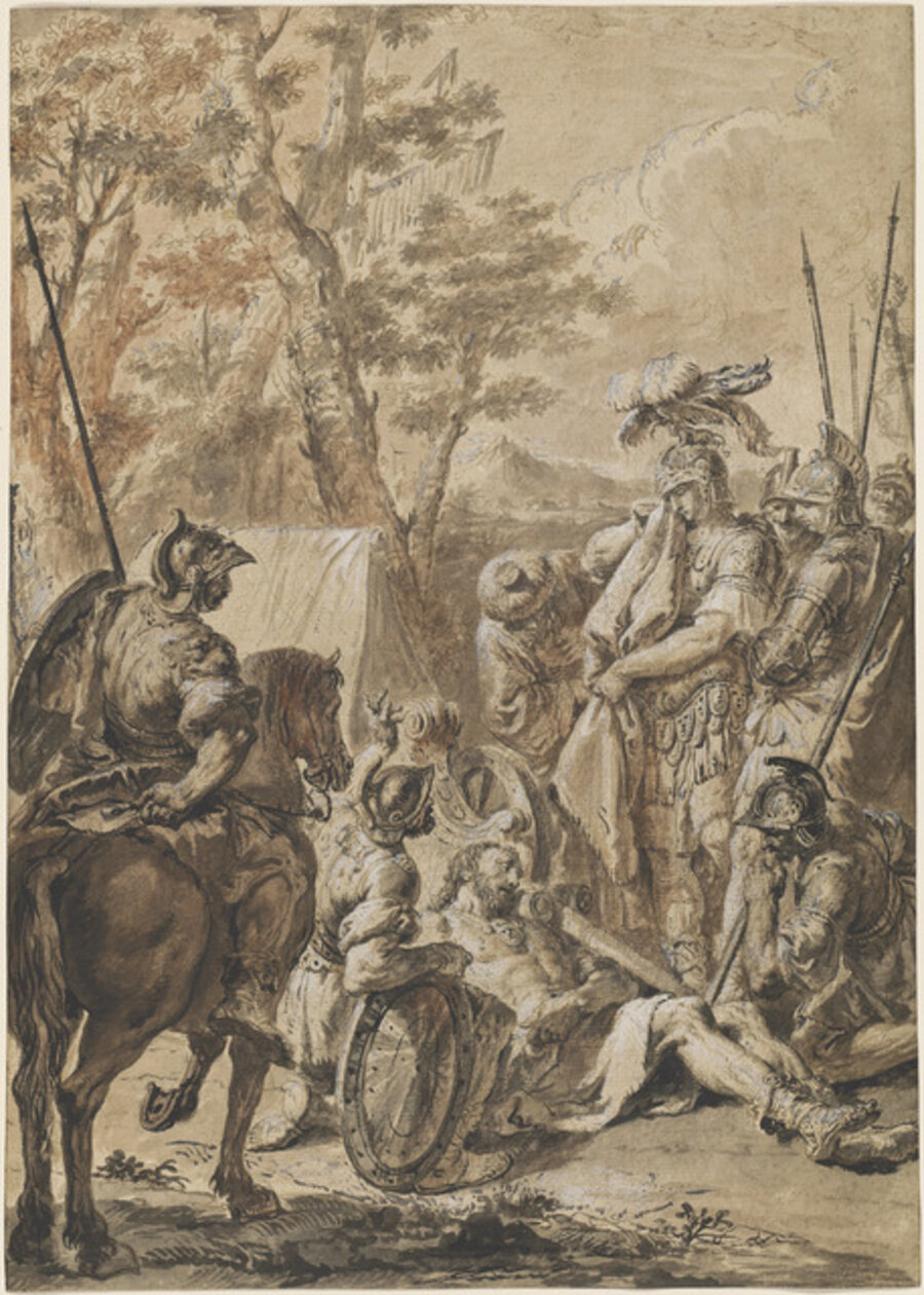 Alexander before the Corpse of Darius