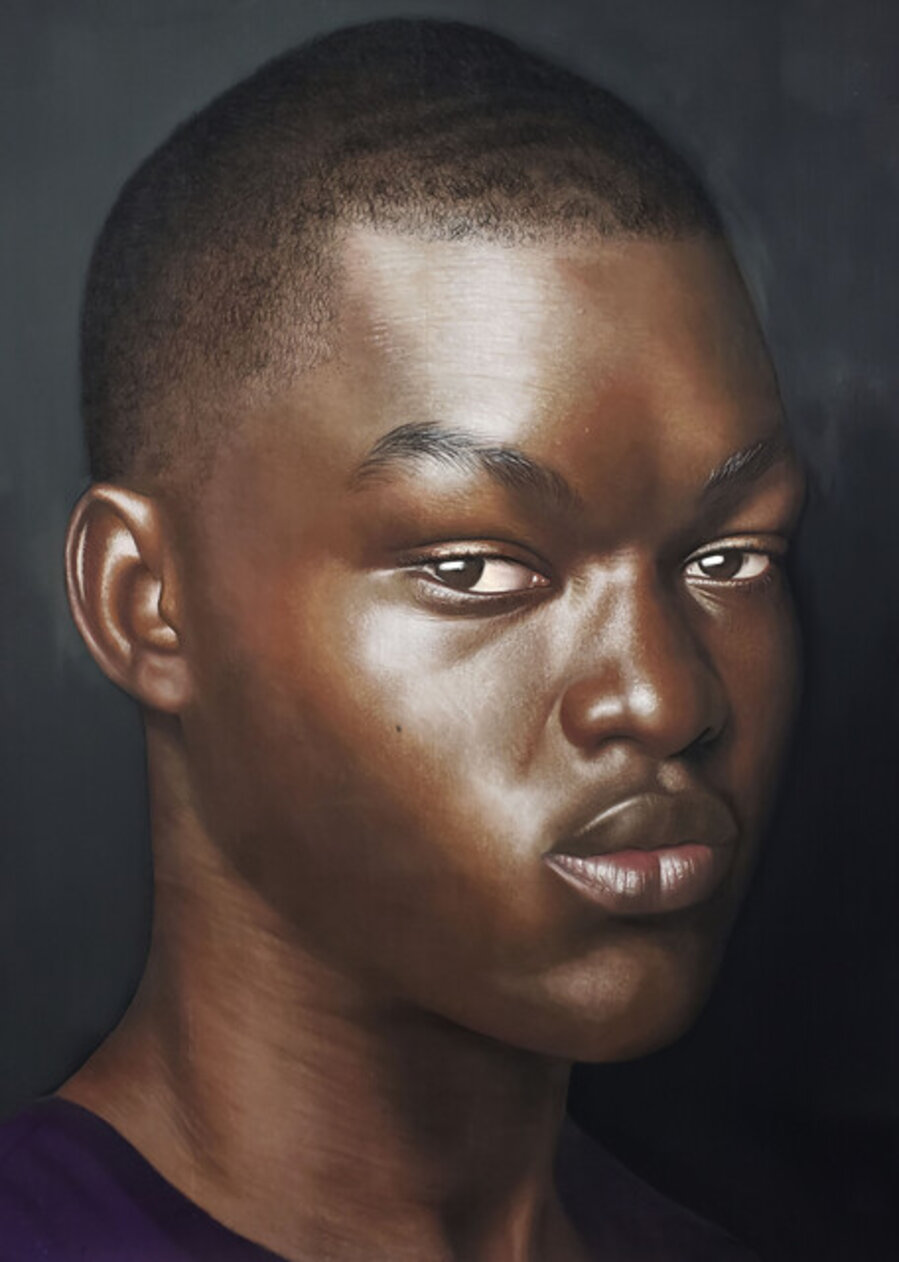 Babájídé as a Young Artist