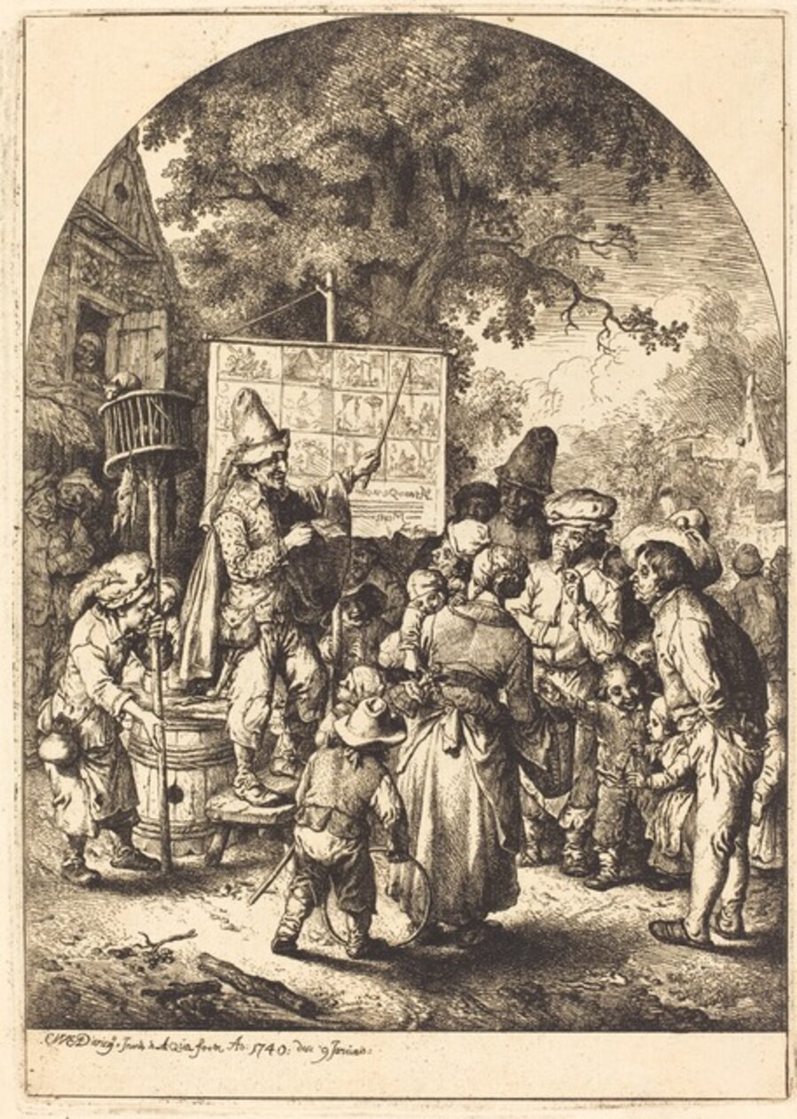 The Singer at the Country Fair