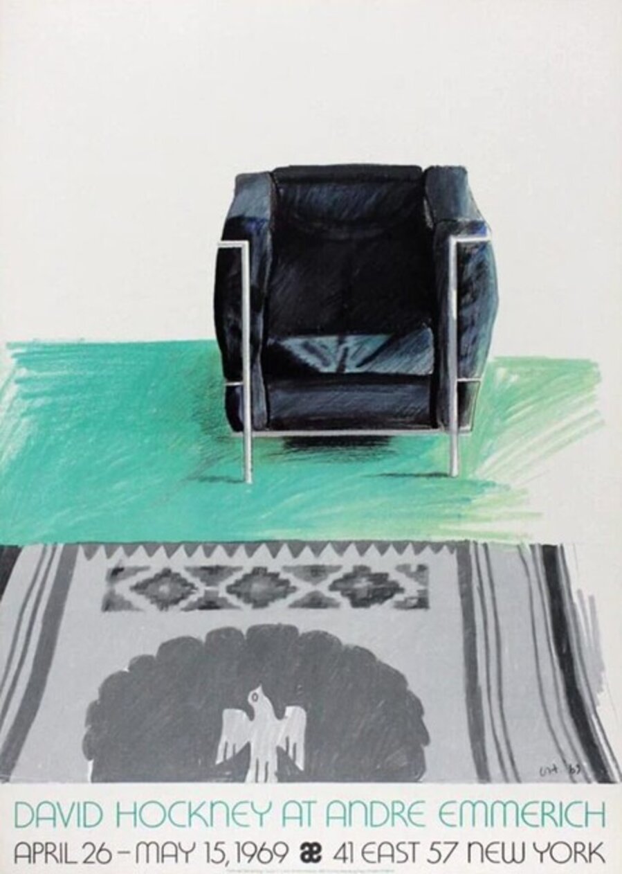 Corbusier Chair and Rug