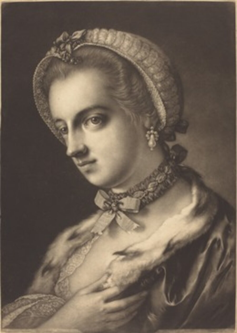 Imaginary Portrait of an English Beauty