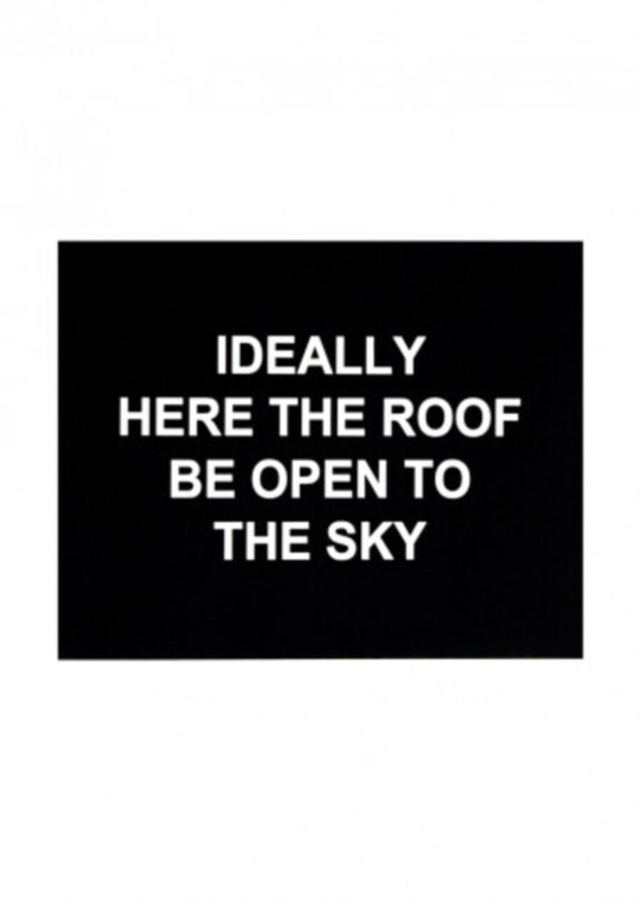Idealy here the roof be open to the sky