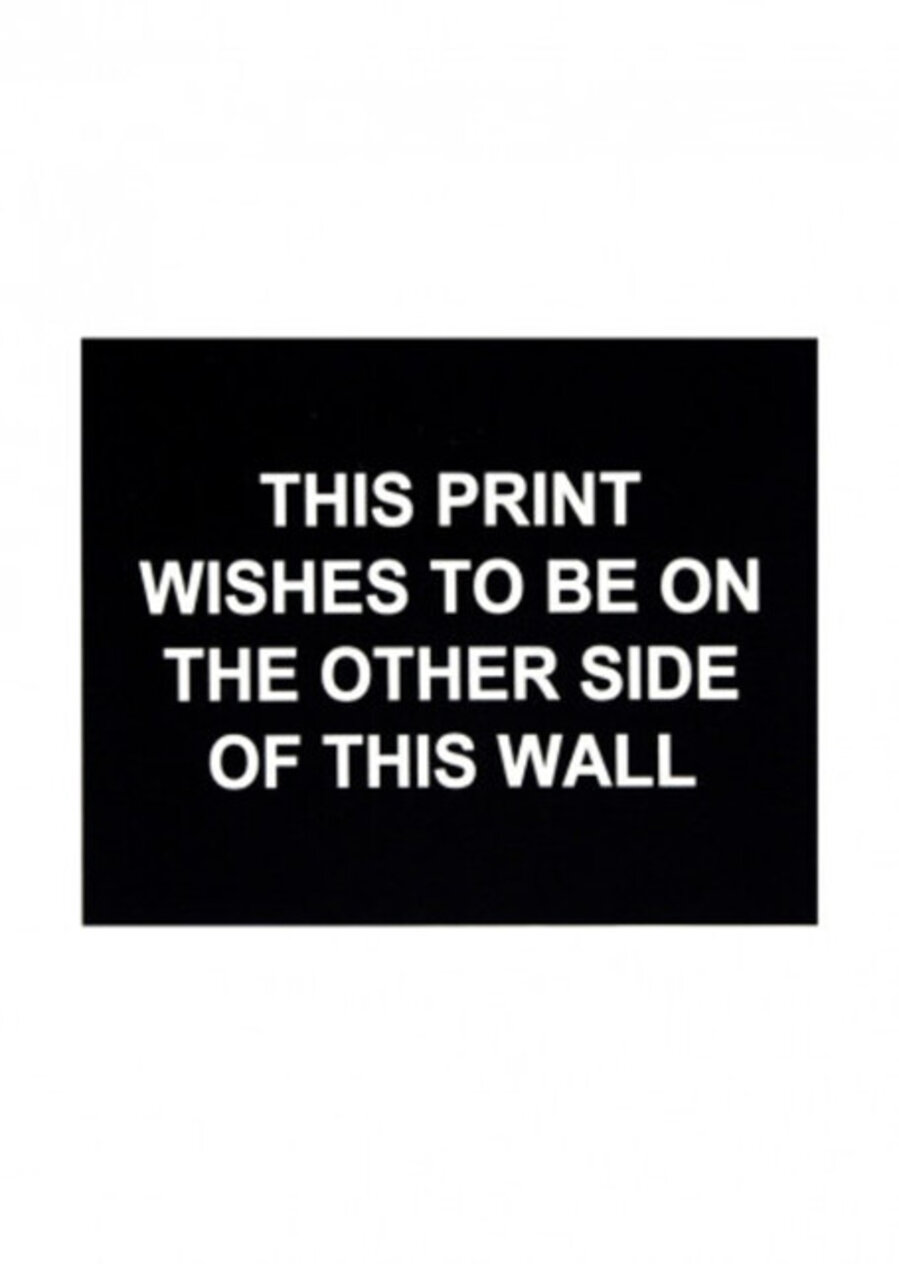 This print wished to be on the other side of this wall