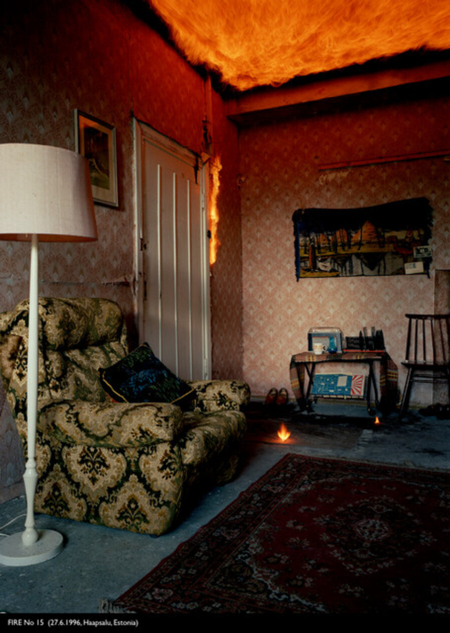 Fire No 15. (27.6.1996, Haapsalu, Estonia)