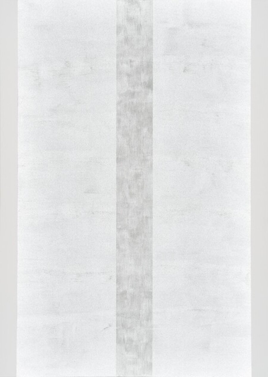 Untitled (White Inner Band with White Sides, Beveled)