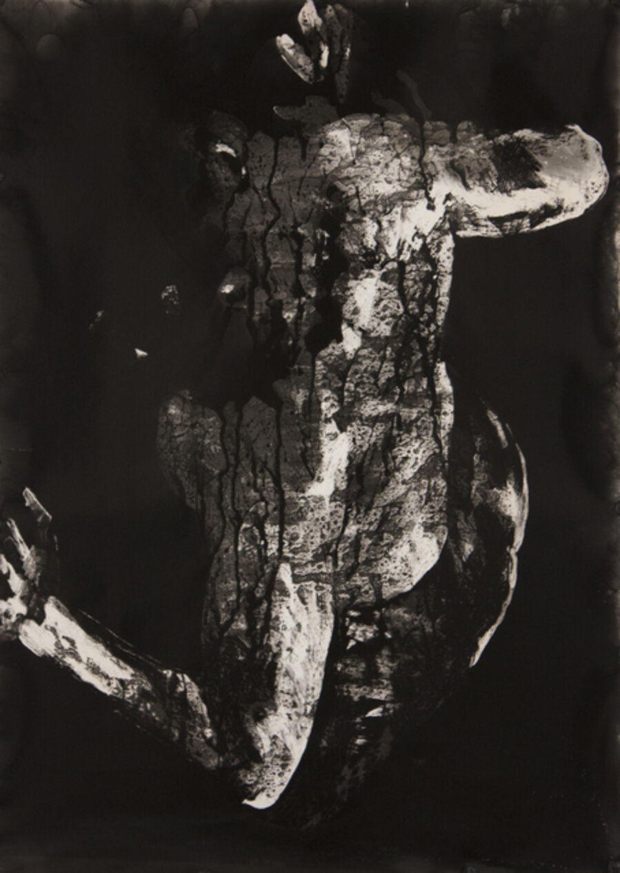 all the borders to itself (Torso Drawing) #9