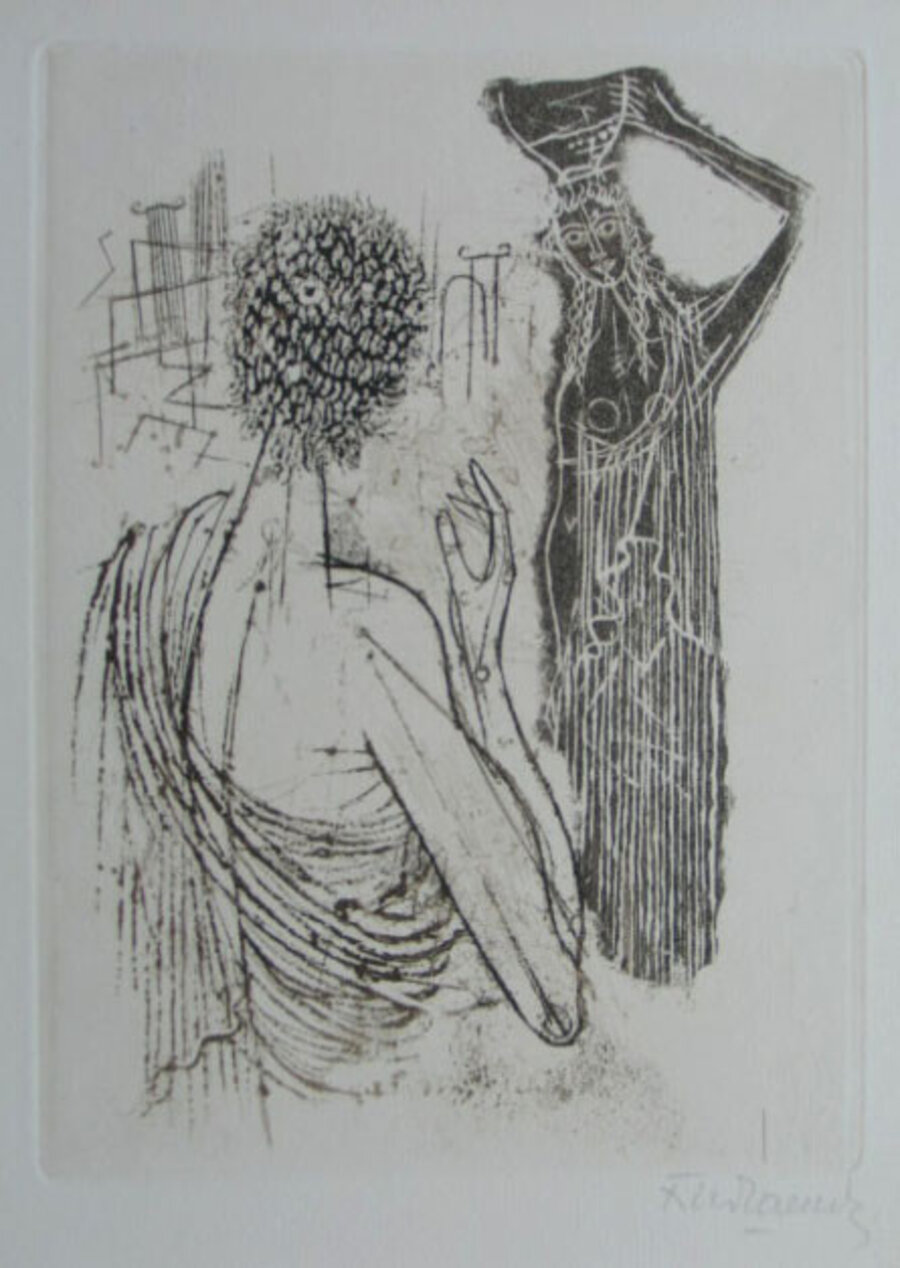 Homeros - Man Talking to Couple