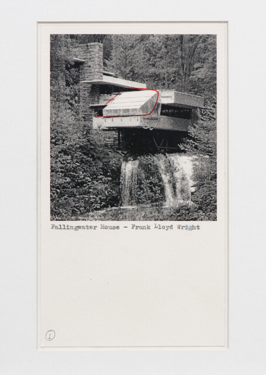 Untitled (Collection of modernist houses in ruins)