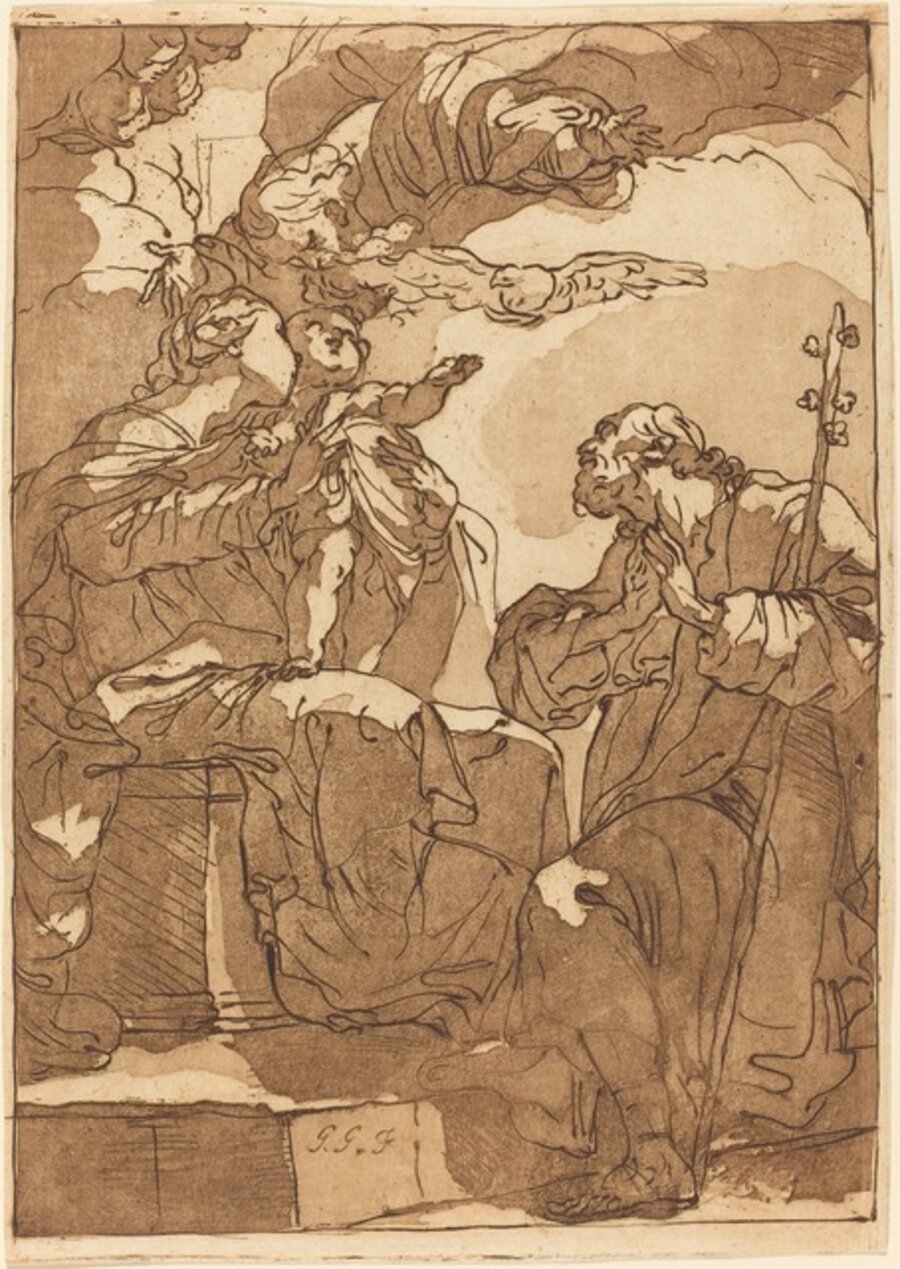 The Holy Family with God the Father