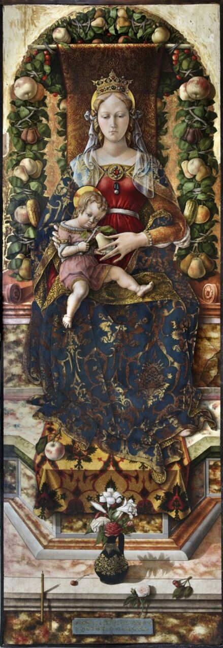 Carlo Crivelli, ‘Madonna della Candeletta (Madonna of the Candle)’, 1488-1490